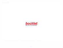 Tablet Screenshot of bocklet.info